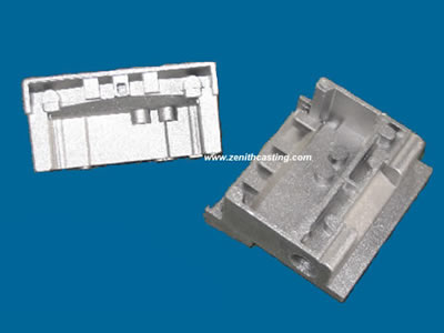 aluminum sand casting construction series:aluminum sand cast base.