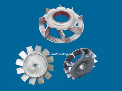 aluminum sand casting machinery series:aluminum sand cast fan header.