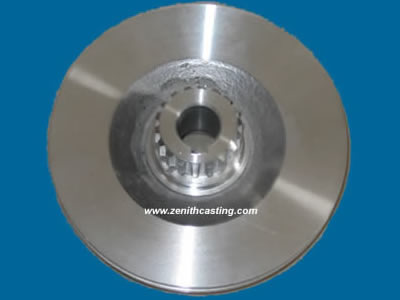 aluminum sand casting machinery series:aluminum sand cast pulley .