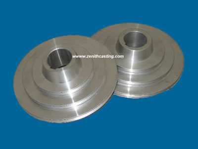 aluminum sand casting machinery series:aluminum sand cast pulley .