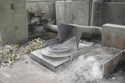 brass melting furnace-02 for sand casting