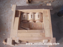 wooden mold for aluminum pattern